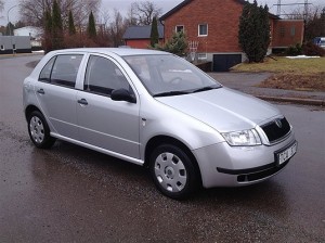 skoda fabia exteriör