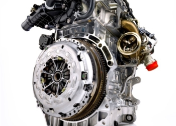 Volvo tre cylindrig motor