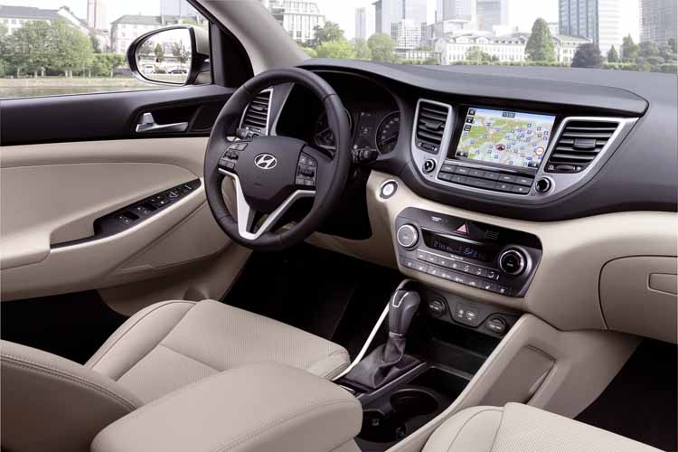 Hyundai Tuscon 2016  interiör