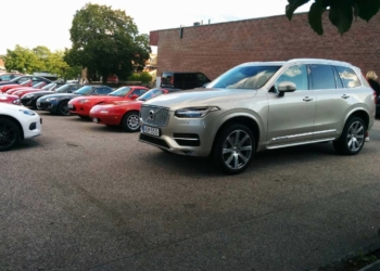 Enda parkeringen där inte Volvo XC90 hör hemma
